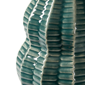 Quinn Lamp Without Shade-Blue Hand Home