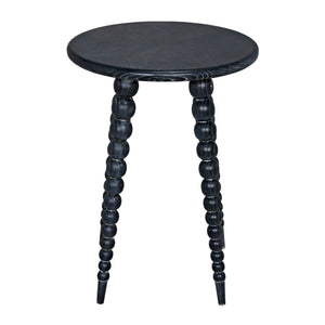 Rebecca Side Table-Noir Furniture-Blue Hand Home