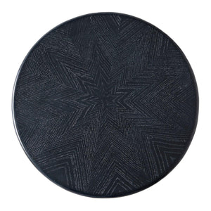 Rebecca Side Table-Noir Furniture-Blue Hand Home