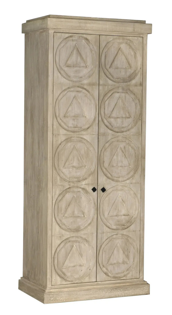 Reclaimed Lumber, Cipher Armoire - 36x22x85-Blue Hand Home