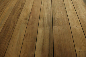 Reclaimed Teak Table V Base-Blue Hand Home