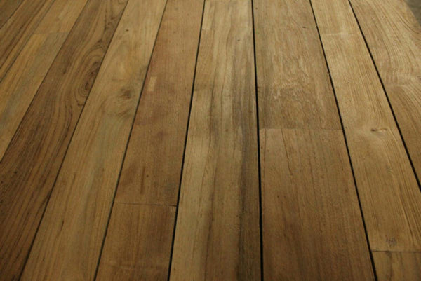 Reclaimed Teak Table V Base-Blue Hand Home