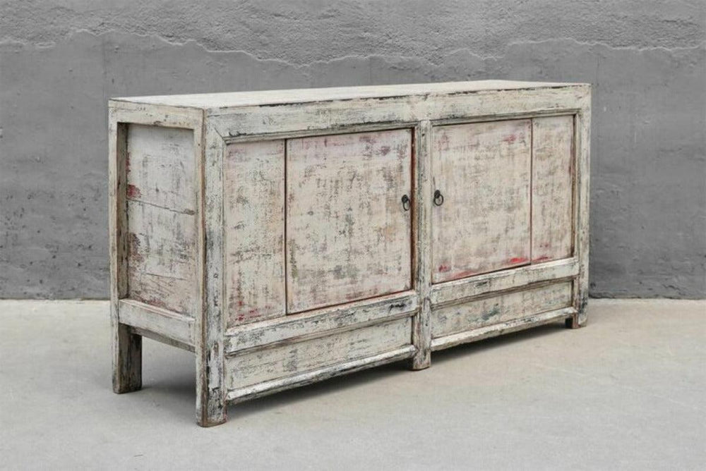 Reedition Gansu Buffet-Blue Hand Home