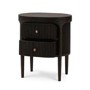 Regent Bedside Small Table-Blue Hand Home