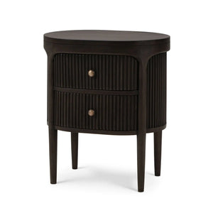 Regent Bedside Small Table-Blue Hand Home