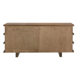 Bergamot Dresser, Oak/Oak Veneer - Large-Blue Hand Home