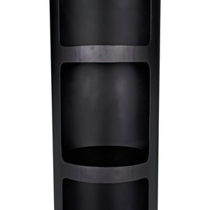 Reverso Bookcase, Black Steel-Noir Furniture-Blue Hand Home
