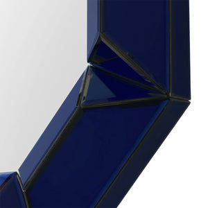 Romano Wall Mirror, Sapphire Blue
