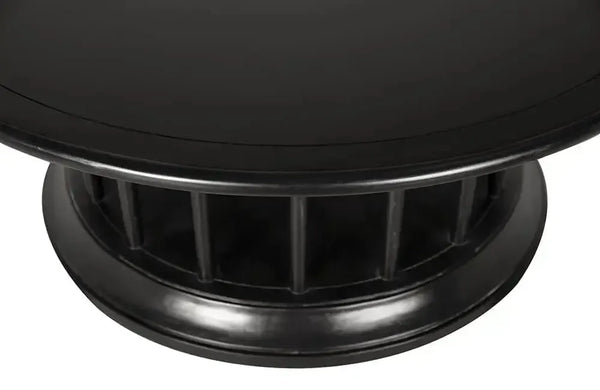 Round Coffee Table-Noir Furniture-Blue Hand Home
