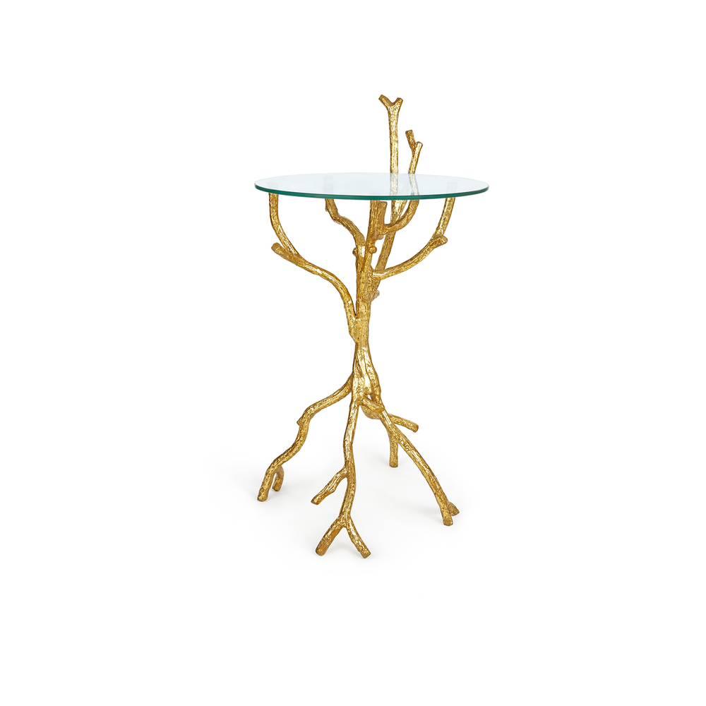 Rowan Accent Table-Blue Hand Home