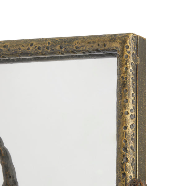 Villa & House Rowan Large Mirror, Antique Brass