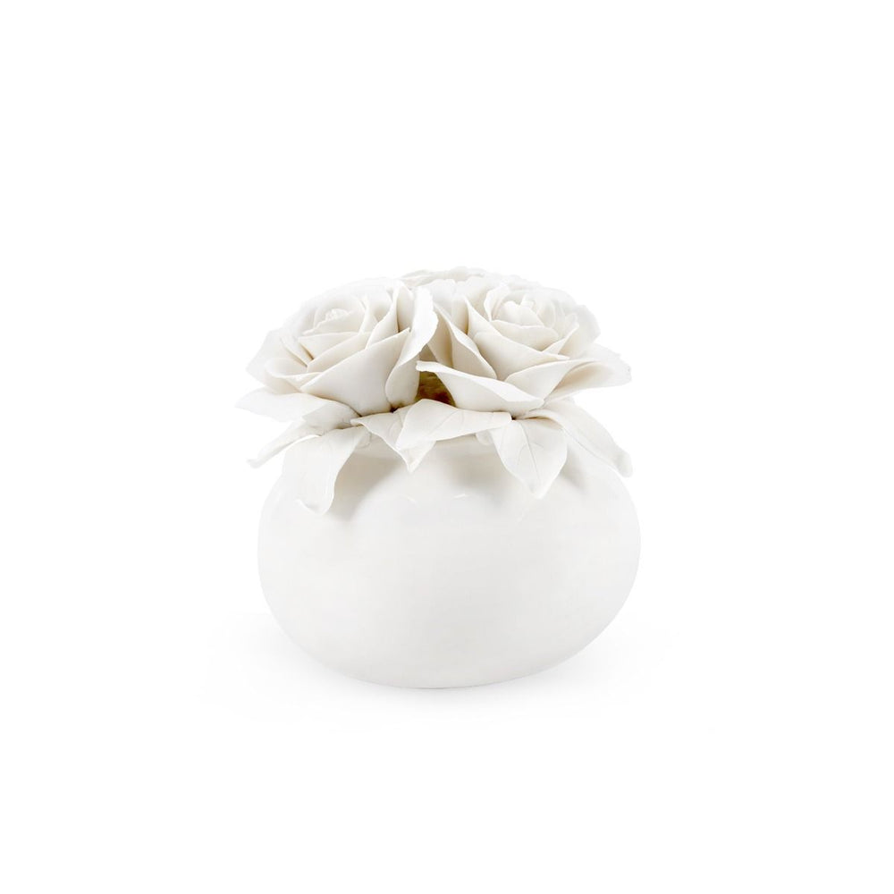 Rose Bouquet / Blanc de Chine-Villa & House-Blue Hand Home