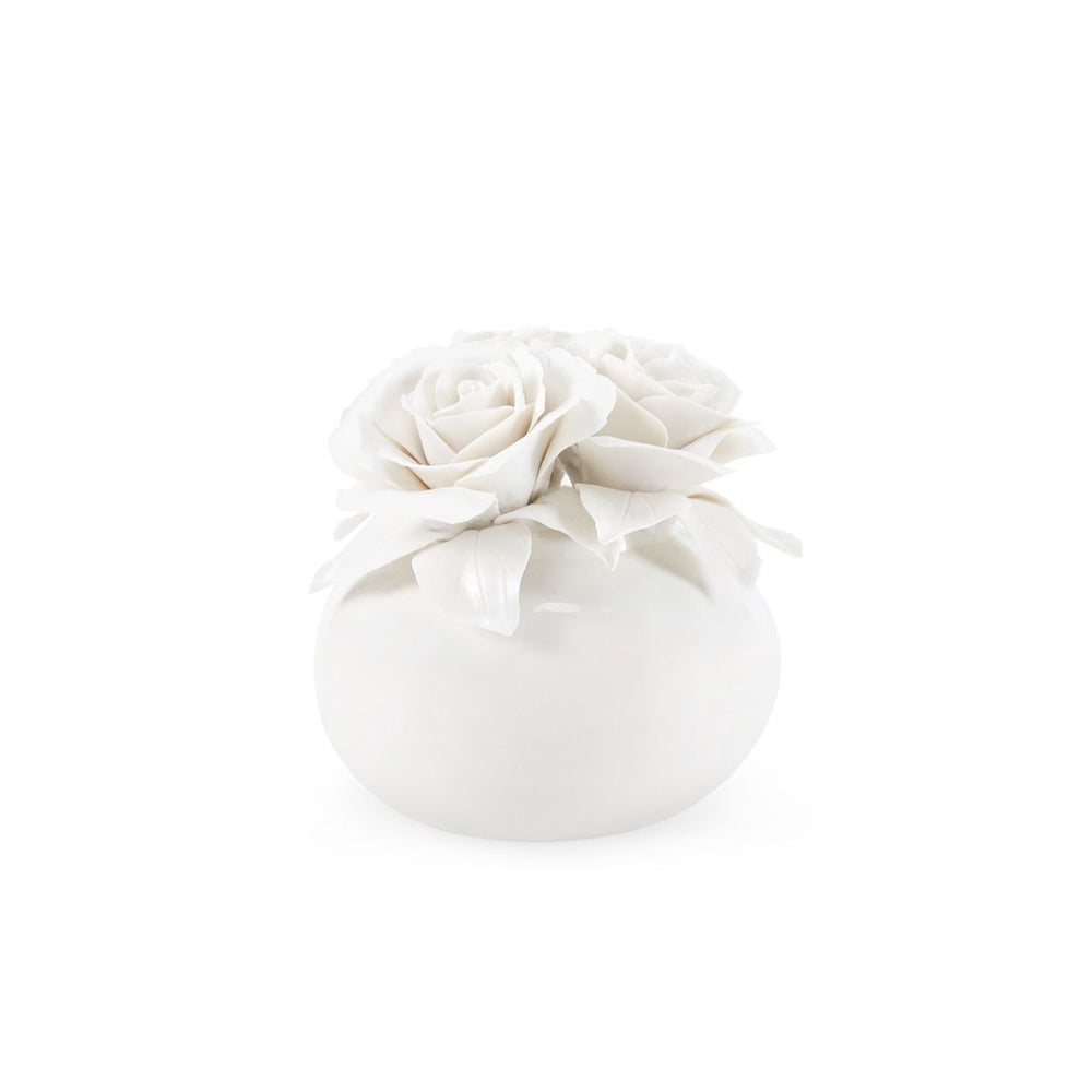 Rose Bouquet / Blanc de Chine-Villa & House-Blue Hand Home