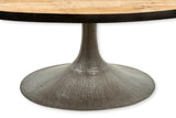 Miranda 78" Oval Dining Table - Reclaimed Pine/Iron-Blue Hand Home