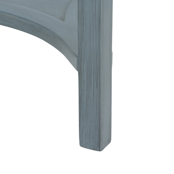 Sara 1-Drawer End Table-Blue Hand Home