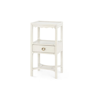 Sara 1-Drawer End Table-Blue Hand Home