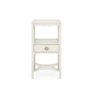 Sara 1-Drawer End Table-Blue Hand Home