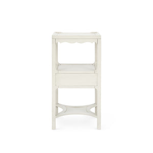 Sara 1-Drawer End Table-Blue Hand Home