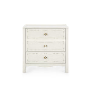 Sara 3-Drawer End Table-Blue Hand Home