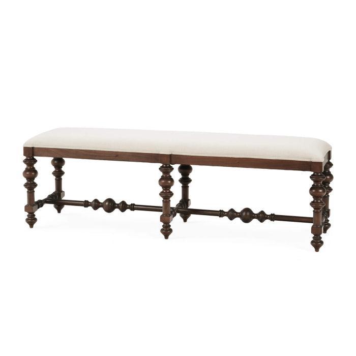 Savannah Large Bench-Blue Hand Home