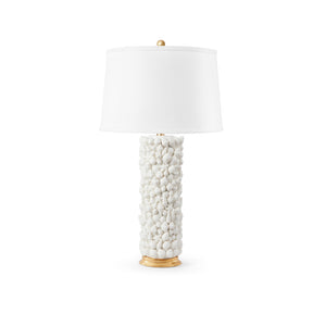 Sanibel Lamp Without Shade-Blue Hand Home