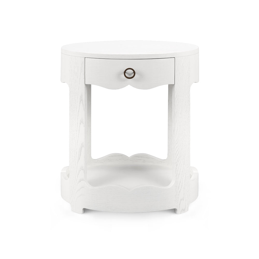 Scarlett 1-Drawer End Table-Blue Hand Home