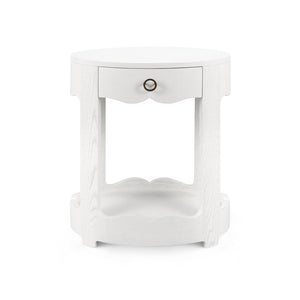 Scarlett 1-Drawer End Table-Blue Hand Home