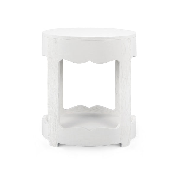 Scarlett 1-Drawer End Table-Blue Hand Home