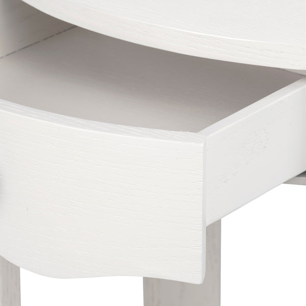 Scarlett 1-Drawer End Table-Blue Hand Home