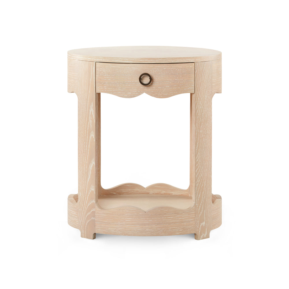 Scarlett 1-Drawer End Table-Blue Hand Home