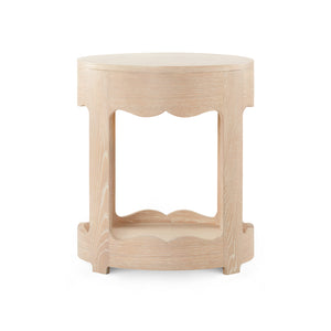 Scarlett 1-Drawer End Table-Blue Hand Home