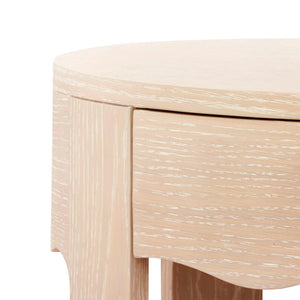 Scarlett 1-Drawer End Table-Blue Hand Home