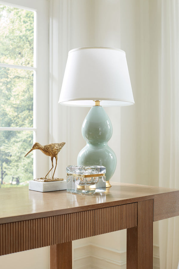 Shandy Lamp Without Shade, Pale Celedon