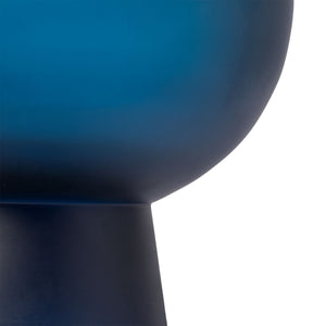 Sharri Large Vase, Prussian Blue
