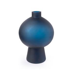 Sharri Large Vase, Dark Persian Green