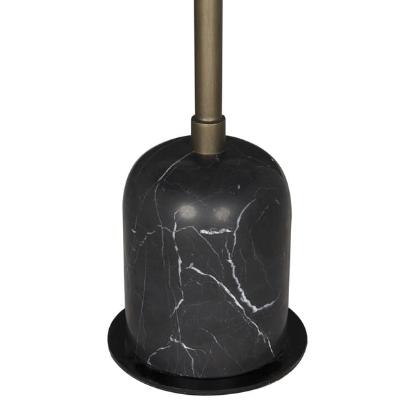 Shantu Side Table with Stone Top-Blue Hand Home