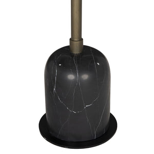 Shantu Side Table with Stone Top-Blue Hand Home