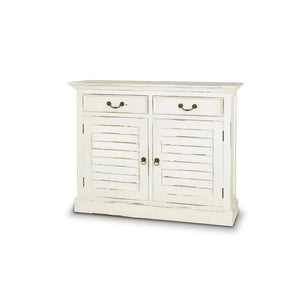 Shutter Narrow Sideboard-Blue Hand Home