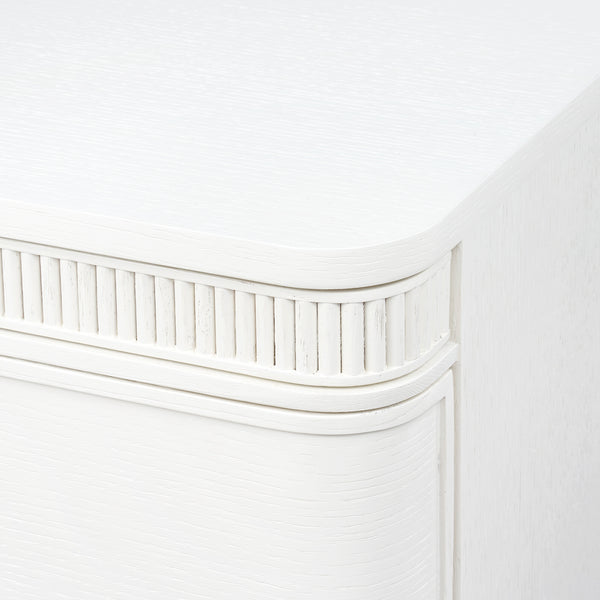 Sienna 3-Drawer Side Table-Blue Hand Home