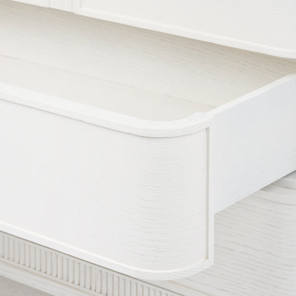 Sienna 3-Drawer Side Table-Blue Hand Home