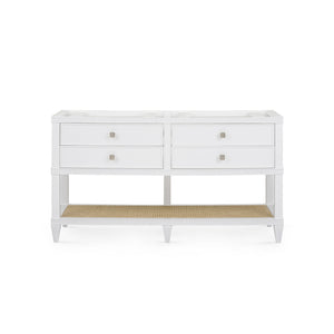Sienna 2-Drawer Table - Base Only, Vanilla