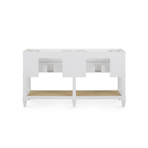 Sienna 2-Drawer Table - Base Only, Vanilla