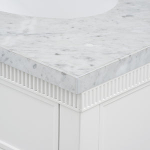Sienna 2-Drawer Table - Base Only, Vanilla