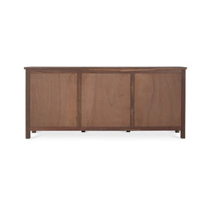 Silvia 3 Door Sideboard - Reclaimed Teak-Blue Hand Home