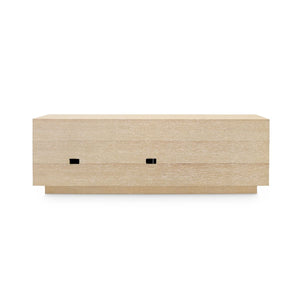 Simon 3-Drawer & 4-Door Cabinet / Light Natural Shimmer-Villa & House-Blue Hand Home