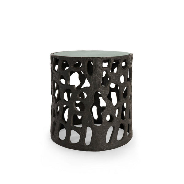 Shina Accent Table-Blue Hand Home