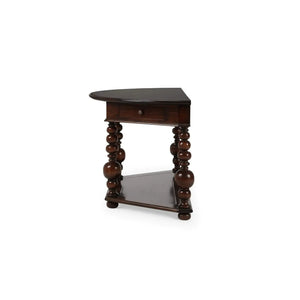 Soluna Demi Lune Table-Blue Hand Home