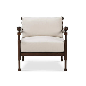 Soluna Lounge Chair-Blue Hand Home