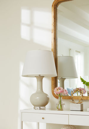 Somerset Lamp Without Shade, Foggy Morning