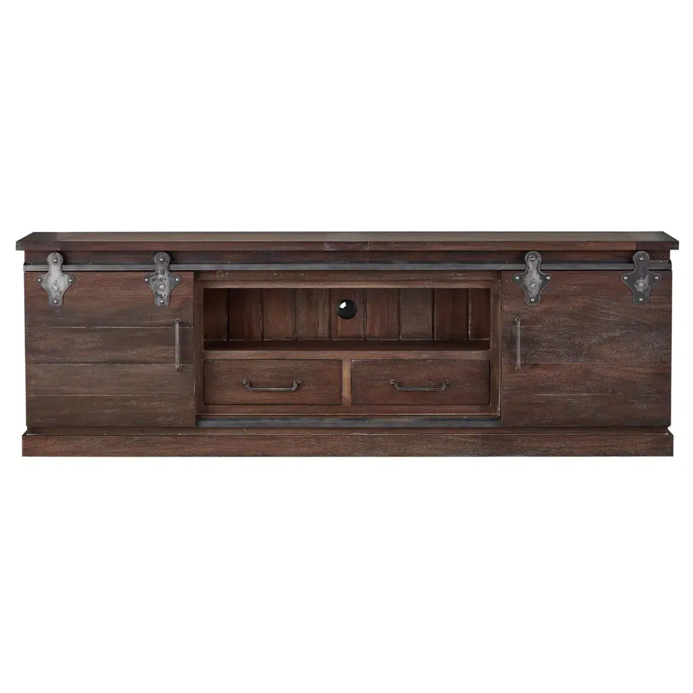 Sonoma Narrow Media Console 84''-Blue Hand Home